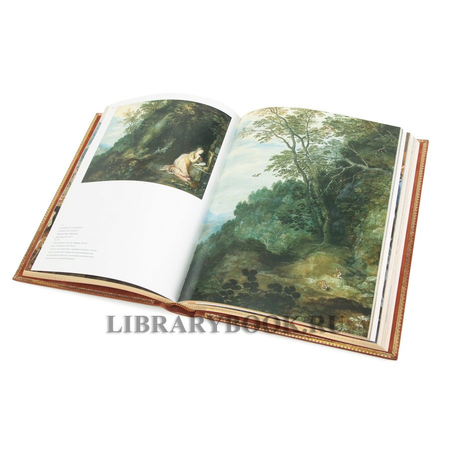 Подарочное издание книги Брюссель. Королевские музеи в кожаном переплете