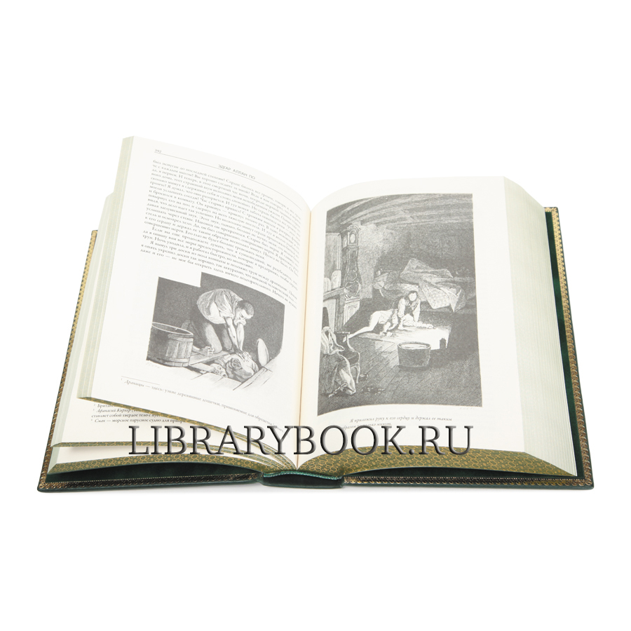 Подарочные книги Полное собрание рассказов и повестей Эдгар Аллан По в кожаном переплете