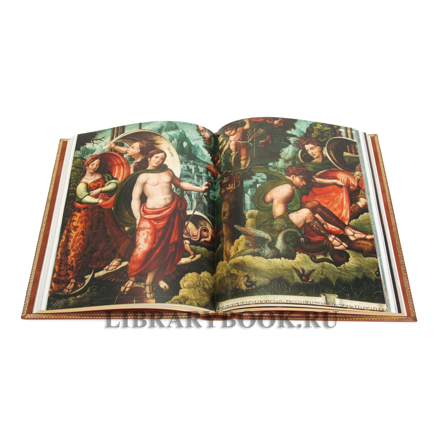 Эксклюзивное издание книги  Будапешт. Национальные художественные музеи в кожаном переплете