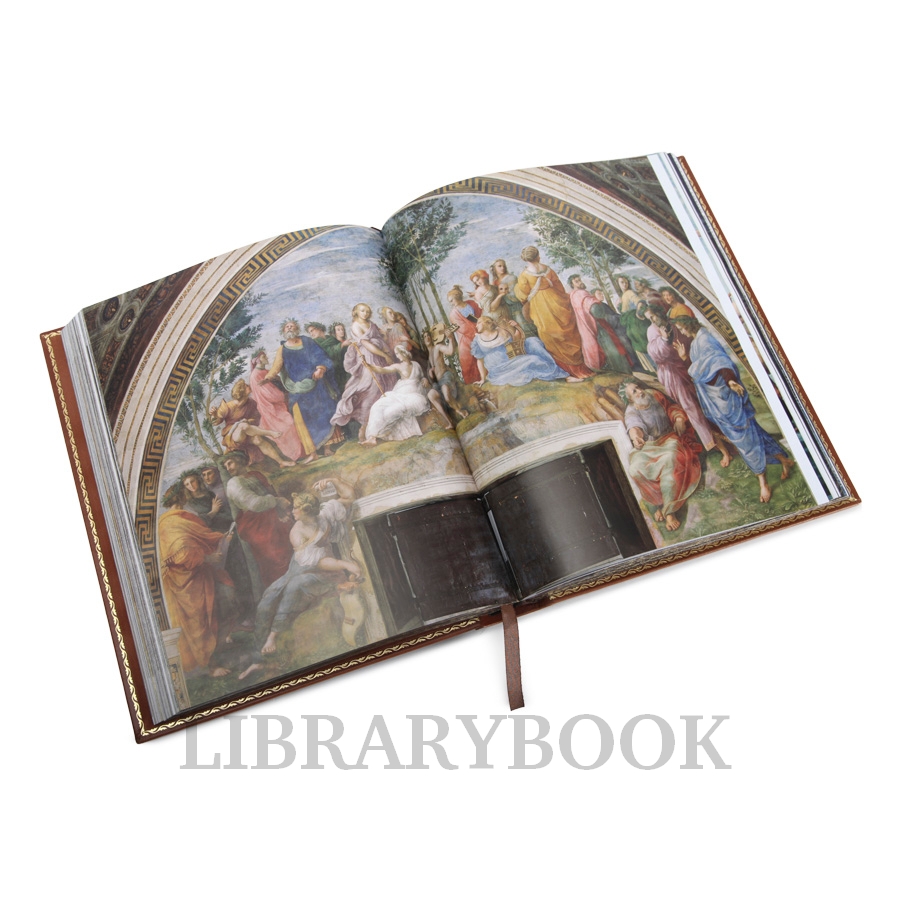 Эксклюзивное издание книги Музеи Италии: шедевры Ренессанса в кожаном переплете