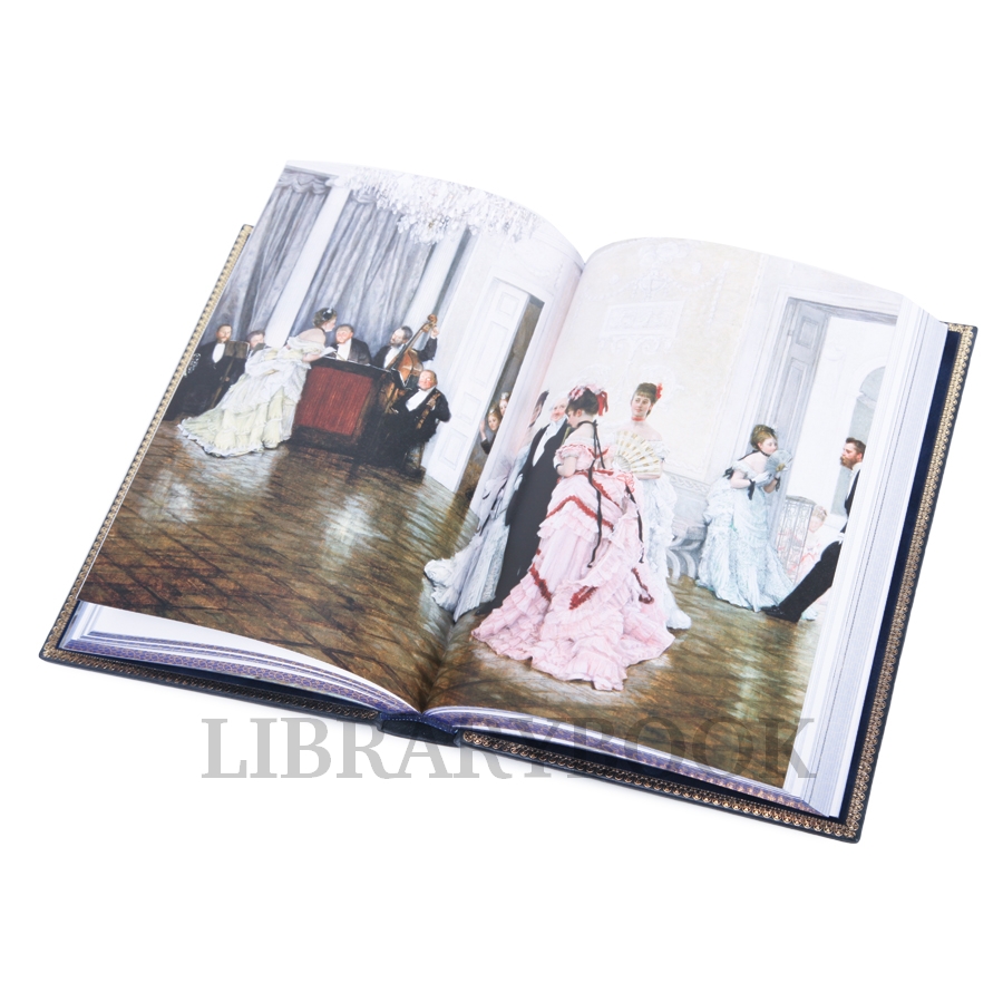 Элитное Подарочное издание Дерзкий музей Даверио Филипп в кожаном переплете