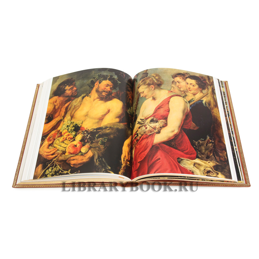 Эксклюзивная книга Дрезденская галерея в кожаном переплете