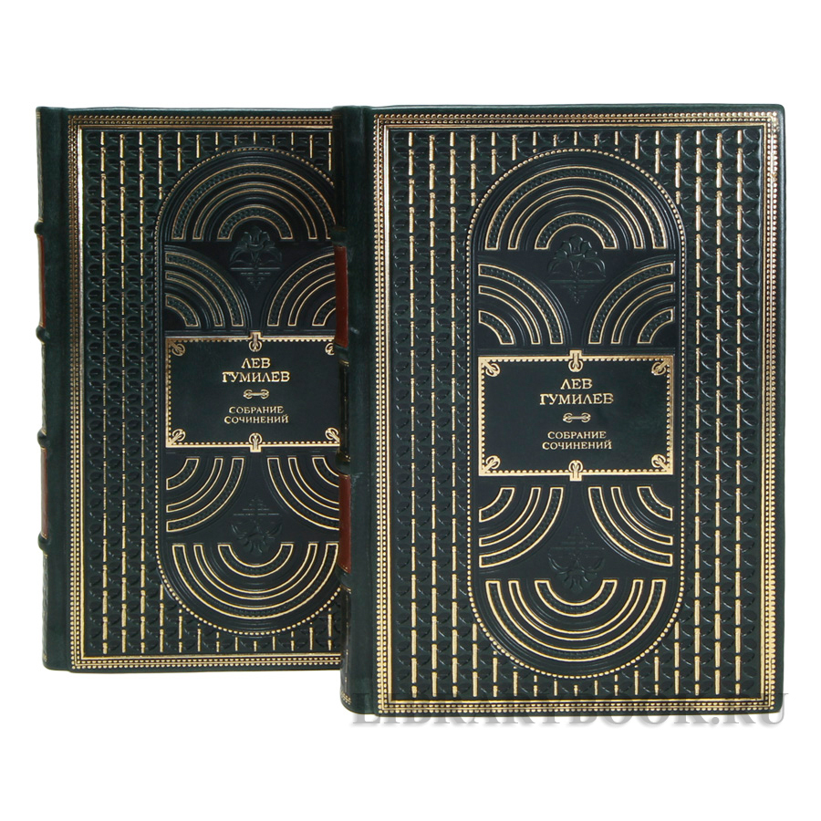 Элитные книги Лев Гумилев Собрание сочинений в 13 томах в кожаном переплете