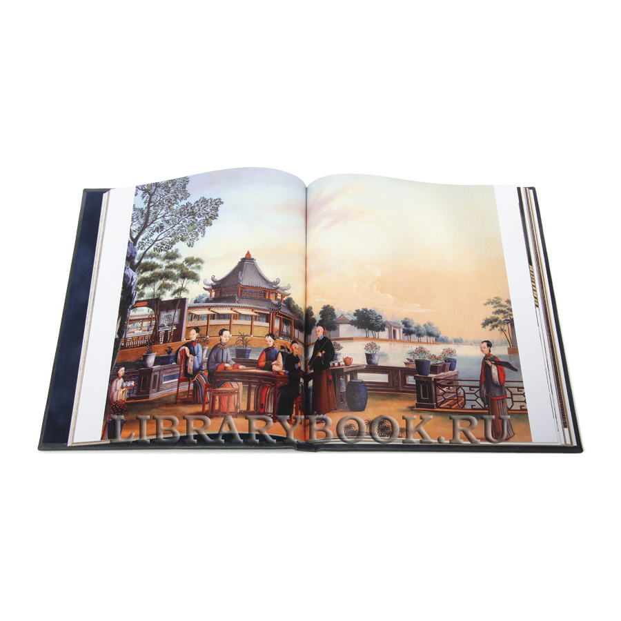 Подарочная книга Путь Чая Бронислав Виногродский в кожаном переплете