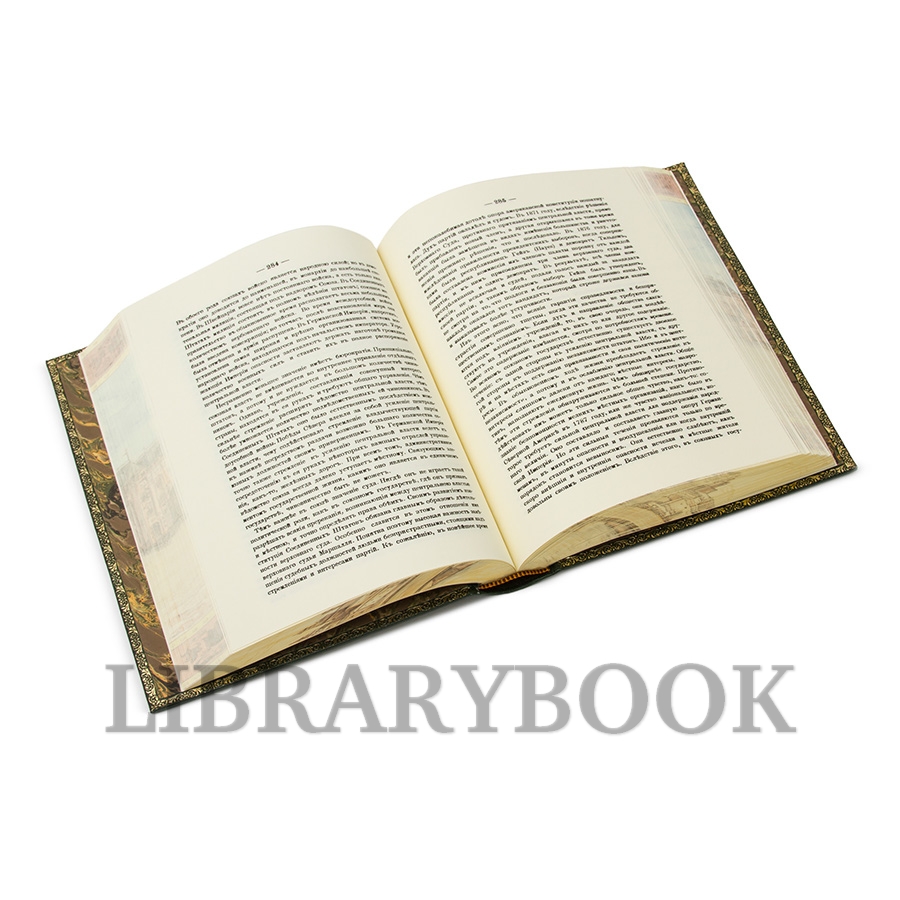 Подарочное издание книги Курс государственной науки в 2 томах Борис Чичерин в кожаном переплете