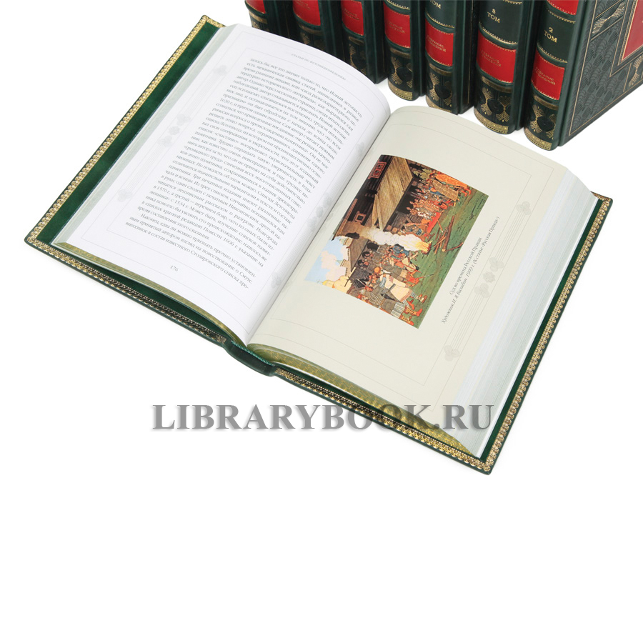 Эксклюзивное издание книги Ключевский Василий Собрание сочинений в 8 томах в кожаном переплете