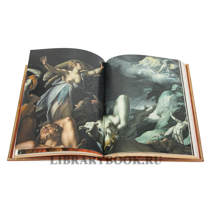 Эксклюзивное издание книги Дания. Государственный музей искусств в кожаном переплете