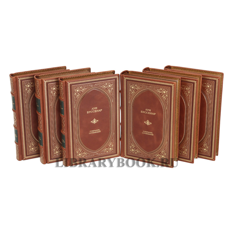 Подарочное издание книги Луи Буссенар. Собрание сочинений в 10 томах в кожаном переплете