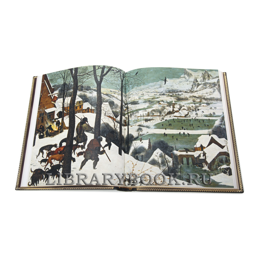 Элитная книга Краткая история искусств Нина Дмитриева в кожаном переплете