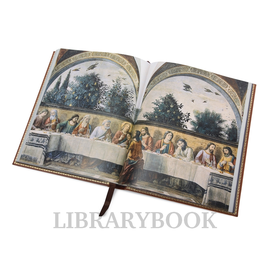 Элитное издание книги Музеи Флоренции в кожаном переплете