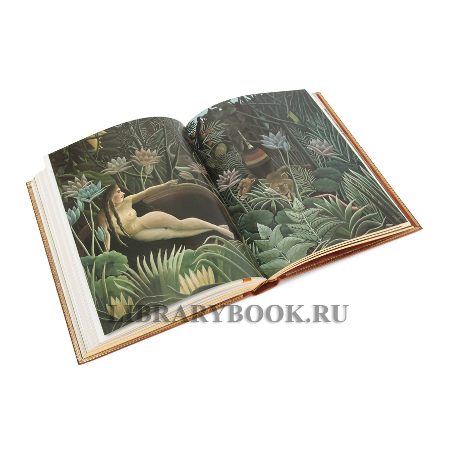 Элитное издание книги Музеи Нью-Йорка в кожаном переплете