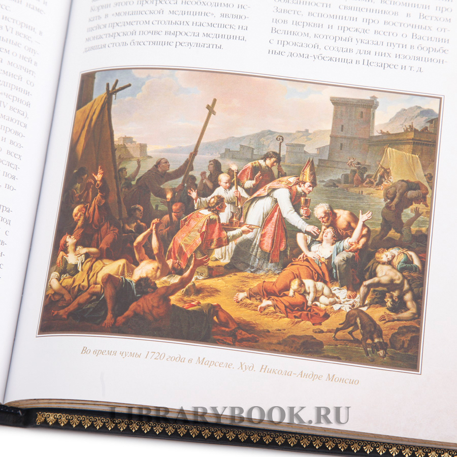 Элитная книга Теодор Мейер-Штейнег Иллюстрированная история медицины в кожаном переплете