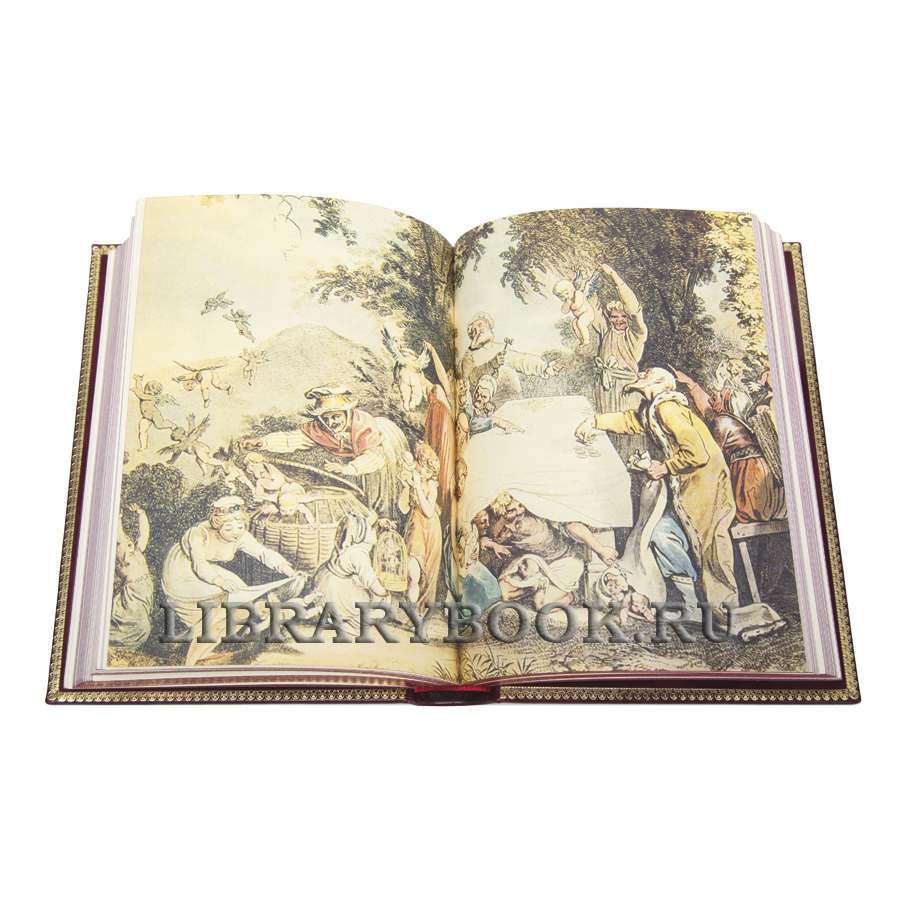 Коллекционная книга История эротического искусства Эдуард Фукс в кожаном переплете