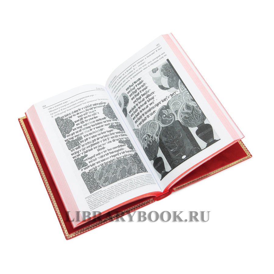 Подарочная книга Карл Юнг Красная книга в кожаном переплете