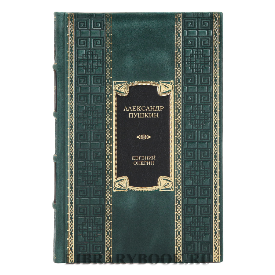 Коллекционная книга Александр Пушкин Евгений Онегин в кожаном переплете