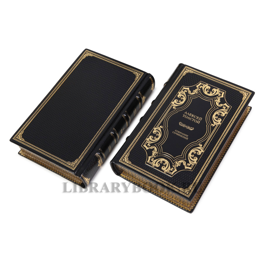 Эксклюзивные книги Алексей Толстой собрание сочинений в 5 томах в кожаном переплете