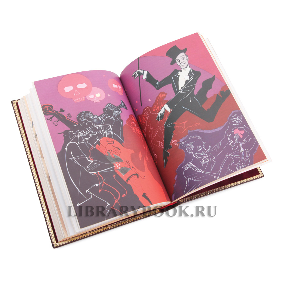 Эксклюзивное издание Мастер и Маргарита Михаил Булгаков в кожаном переплете