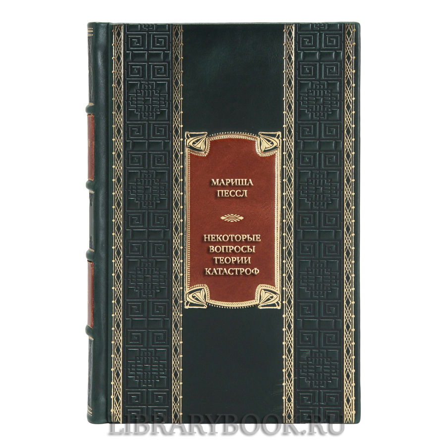 Эксклюзивная книга Мариша Пессл Некоторые вопросы теории катастроф в кожаном переплете