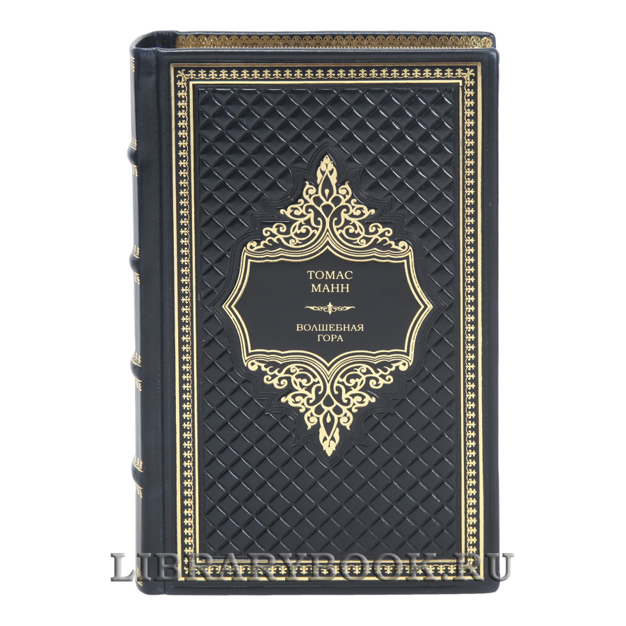 Подарочная книга Волшебная гора Томас Манн в кожаном переплете