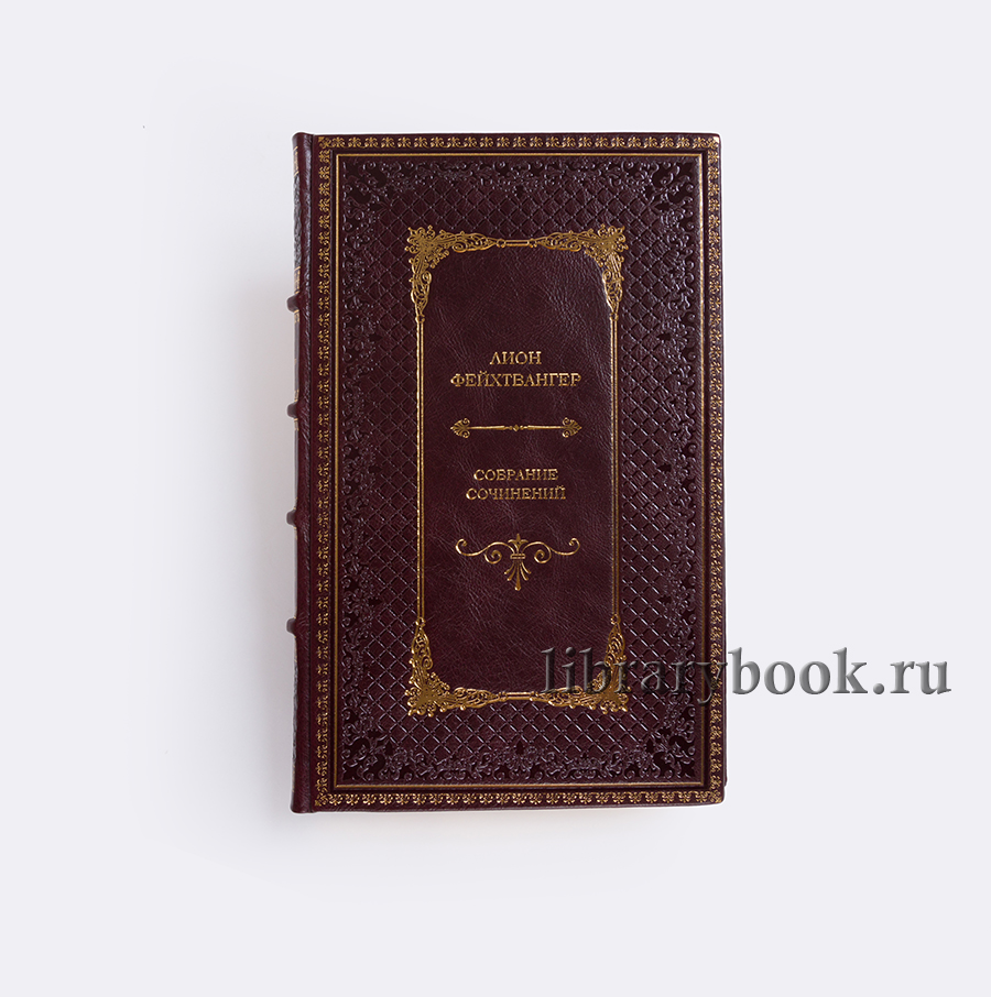 Подарочное издание книги Лион Фейхтвангер. Собрание сочинений в 20 томах в кожаном переплете