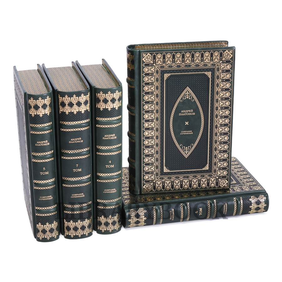 Подарочное издание книги Андрей Платонов. Собрание сочинений в 8 томах в кожаном переплете