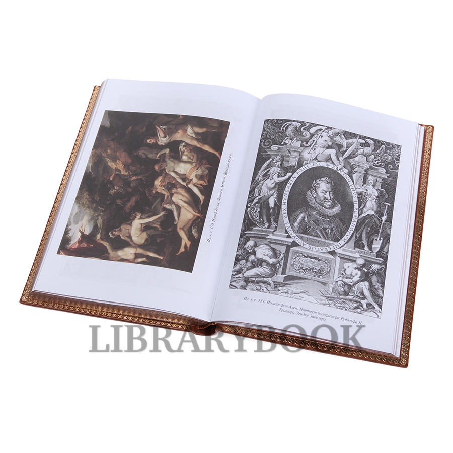 Подарочные книги Александр Бенуа История живописи всех времен и народов в 4 томах в кожаном переплете