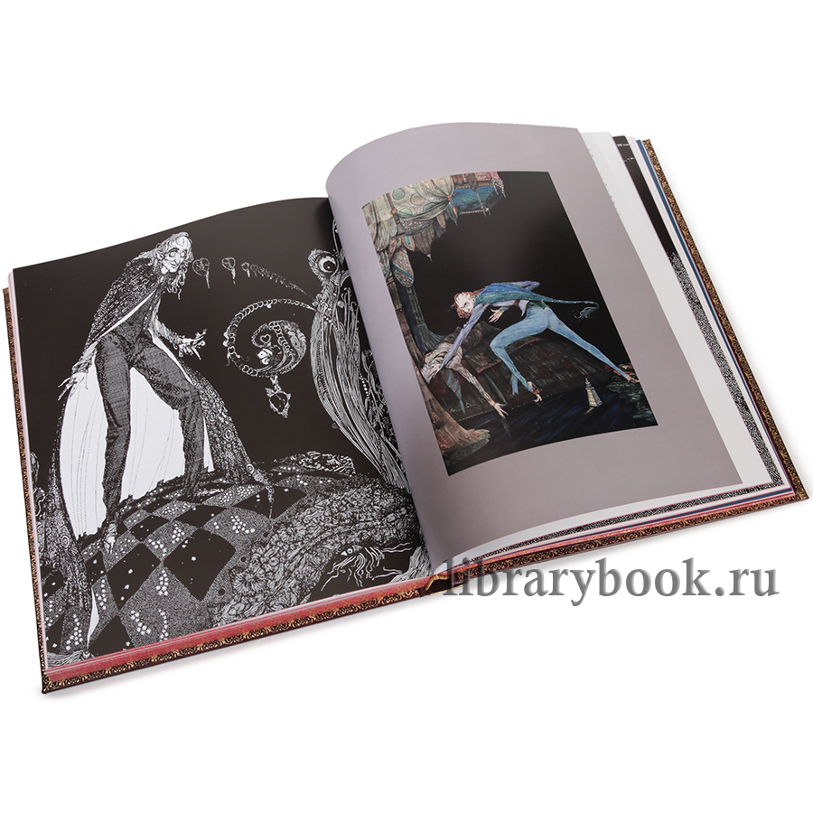 Подарочное издание книги Эдгар По. Собрание сочинений в одном томе в кожаном переплете