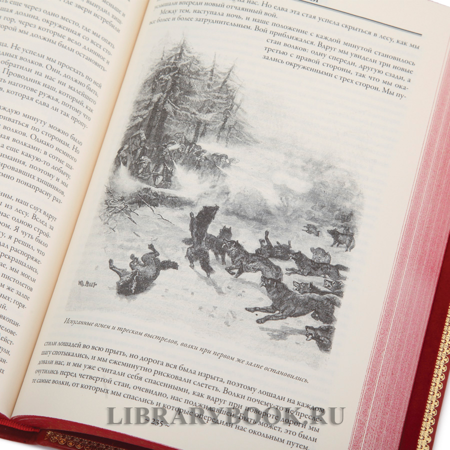 Элитная книга Приключения Робинзона Крузо Даниель Дефо в кожаном переплете
