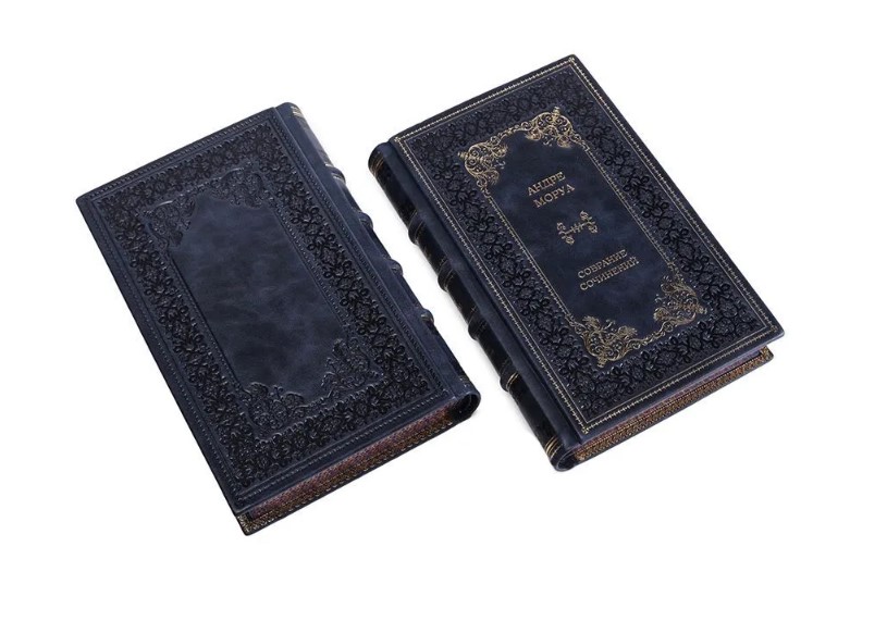 Эксклюзивное издание книги Андре Моруа. Собрание сочинений в 10 томах в кожаном переплете