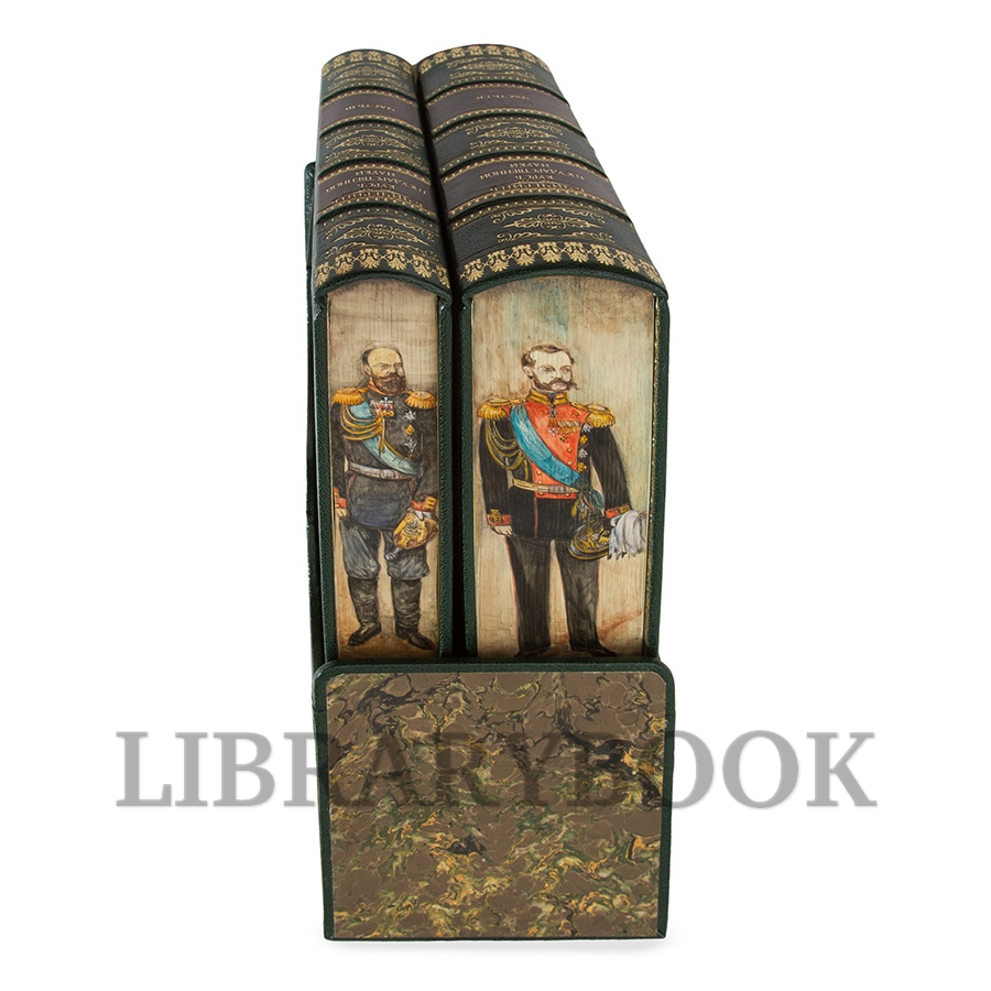 Подарочное издание книги Курс государственной науки в 2 томах Борис Чичерин в кожаном переплете