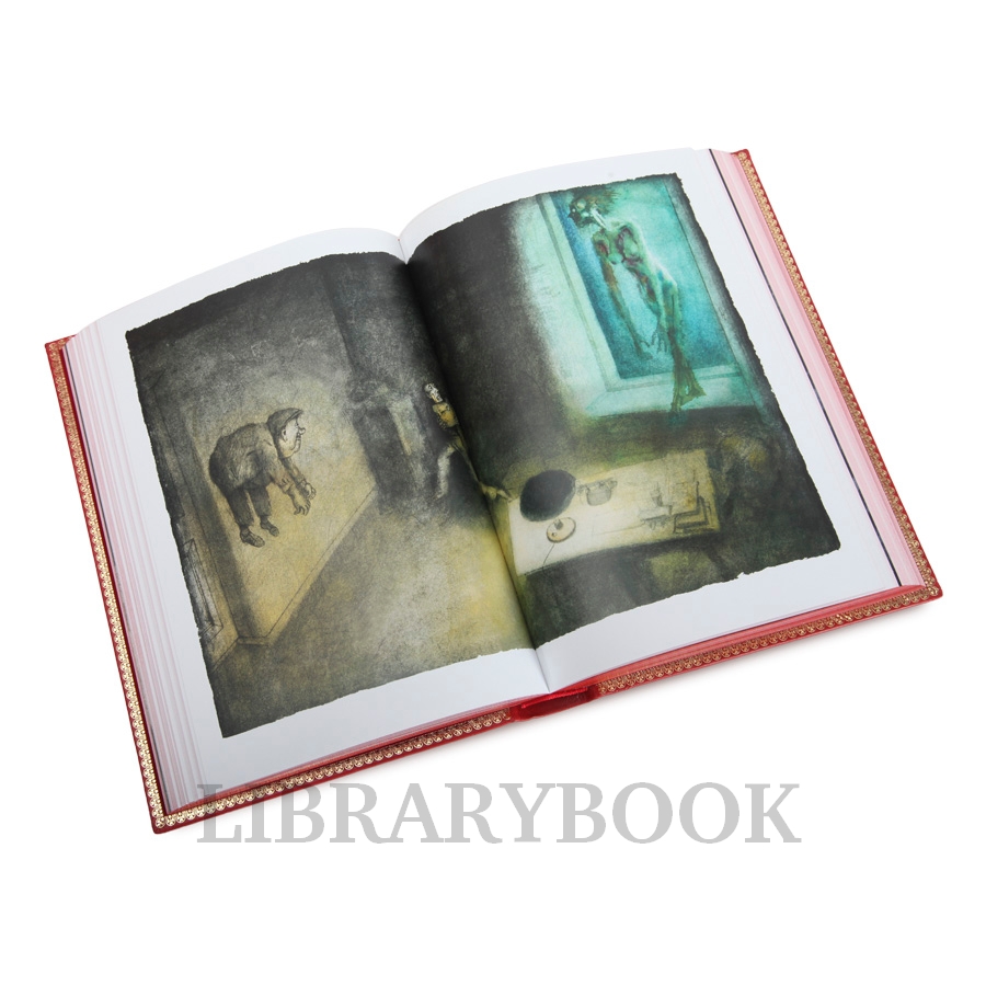 Коллекционное издание книги Мастер и Маргарита Михаил Булгаков в кожаном переплете