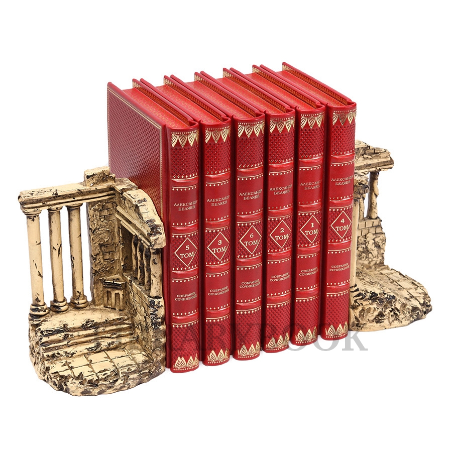 Коллекционное издание книги Александр Беляев. Собрание сочинений в 6 томах в кожаном переплете