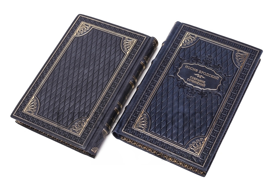 Коллекционные книги Иосиф Бродский Собрание сочинений в 7 томах в кожаном переплете