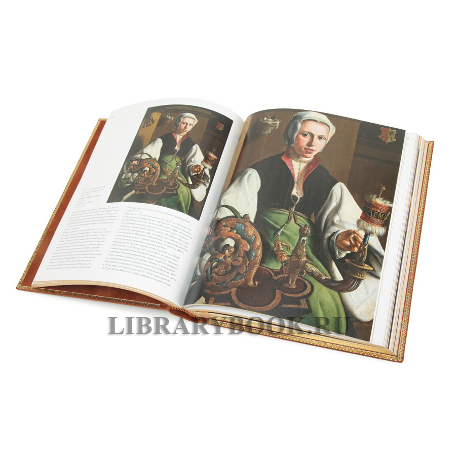 Подарочное издание книги Мадрид. Музей Тиссен-Борнемиса в кожаном переплете