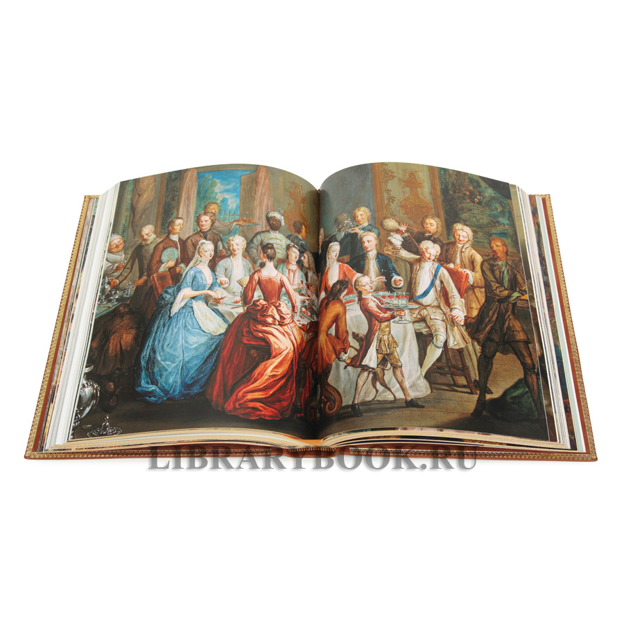 Коллекционное издание книги  Великобритания. Королевская коллекция в кожаном переплете