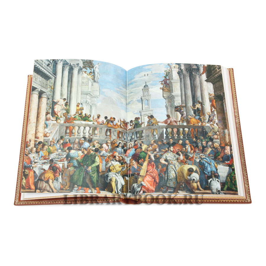 Подарочная книга Филипп Даверио Воображаемый музей в кожаном переплете