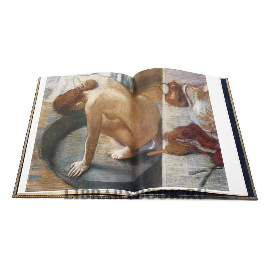 Коллекционная книга Шедевры импрессионизма. Картины, покорившие мир Паскаль Бонафу в кожаном переводе