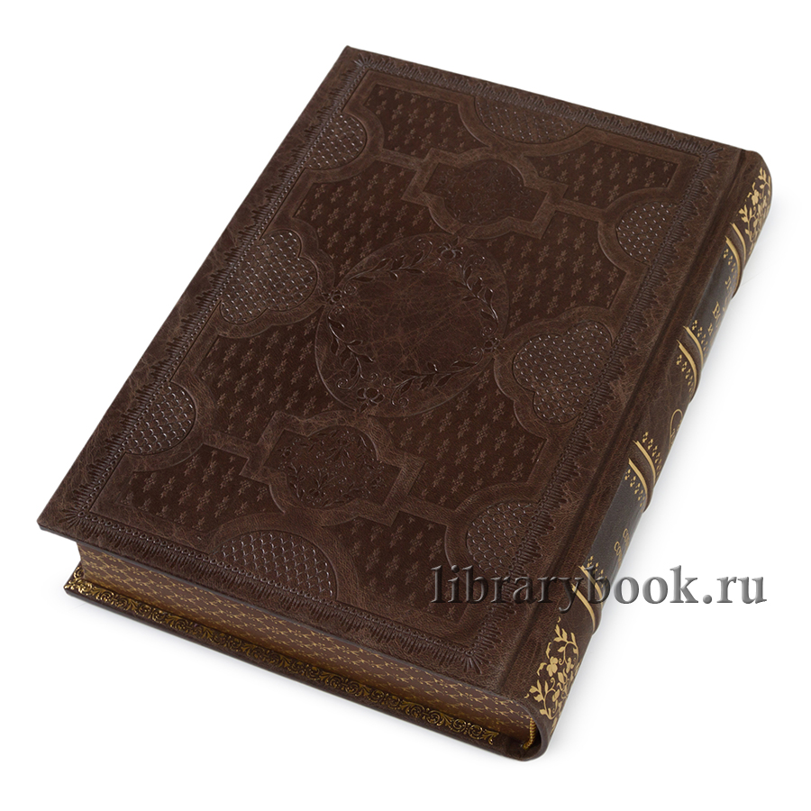 Элитные книги Война и мир в 4 томах Лев Толстой в кожаном перелете