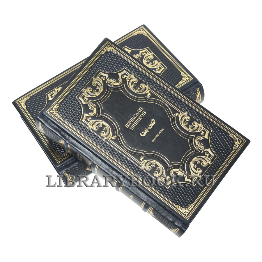 Элитные книги Вячеслав Шишков Угрюм-река в 2-х томах в кожаном переплете