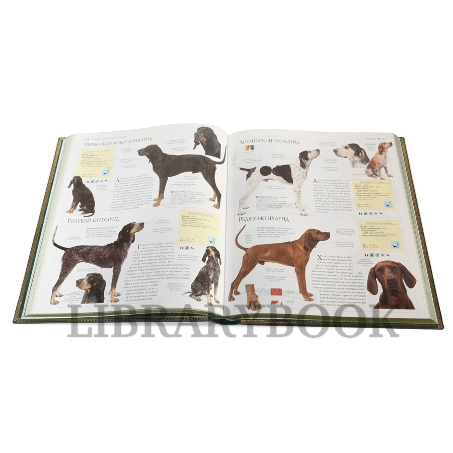 Элитное издание Брюс Фогл Новая энциклопедия Собаки в кожаном переплете