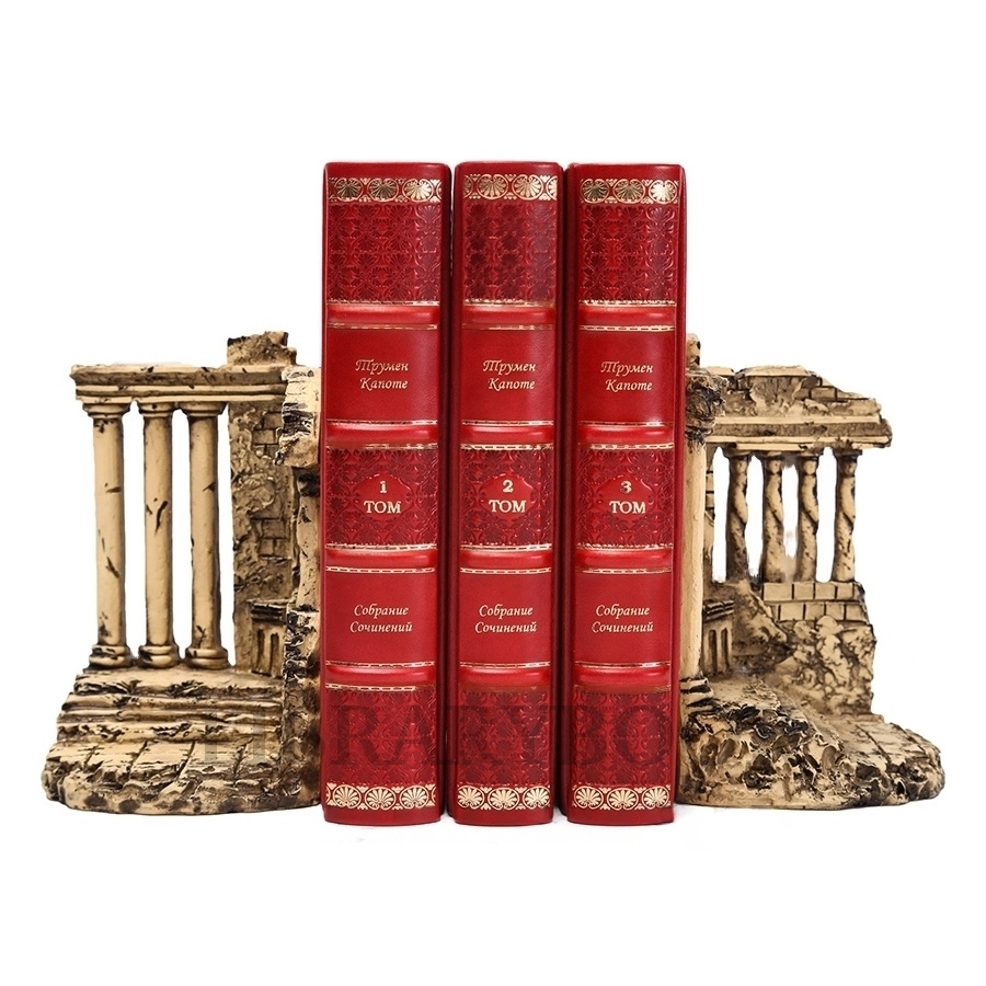 Эксклюзивные книги  Трумен Капоте Собрание сочинений в 3 томах в кожаном переплете