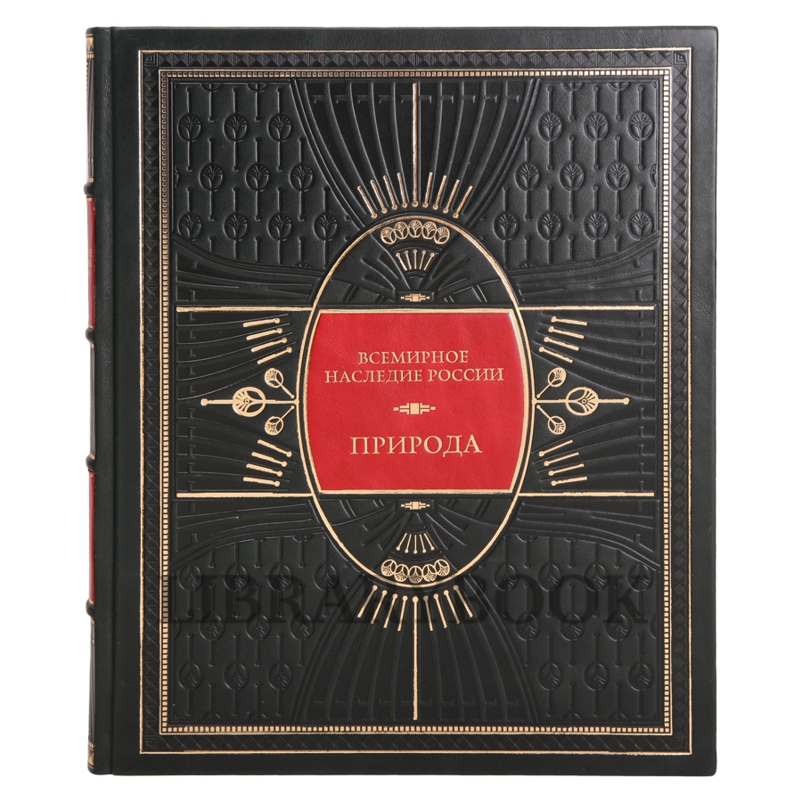 Подарочное издание книги Всемирное наследие России: Архитектура, Природа в 2 томах в кожаном переплете