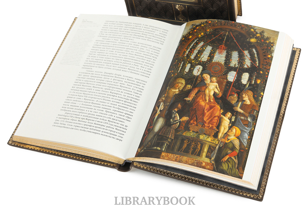 Коллекционные книги "Искусство Ренессанса" в 6 томах в кожаном переплете