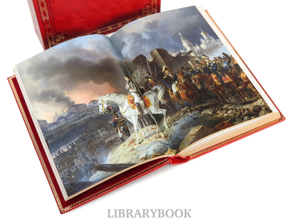 Эксклюзивное издание книги 100 стихотворений о Москве в кожаном переплете