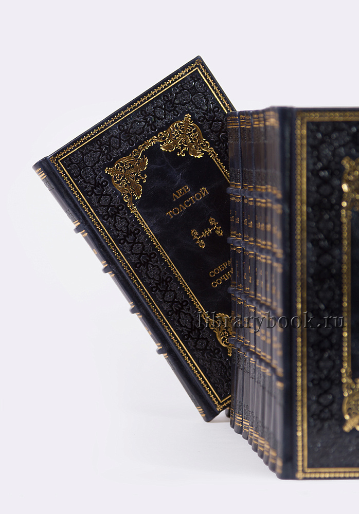 Подарочные книги Лев Николаевич Толстой Собрание сочинений в 20 томах в 22 книгах в кожаном переплете