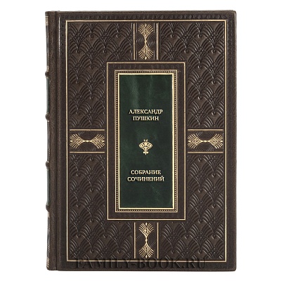 Элитные книги Александр Пушкин Полное собрание сочинений в 21 томе в кожаном переплете