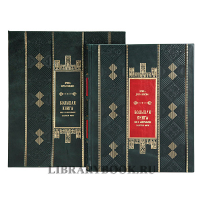 Эксклюзивная книга Большая книга вин и алкогольных напитков мира. Энологическое путешествие вокруг света. Друбачевская Ирина в кожаном переплете