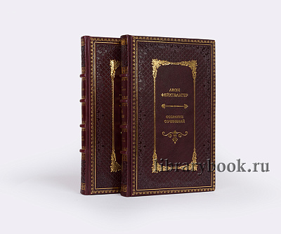 Подарочное издание книги Лион Фейхтвангер. Собрание сочинений в 20 томах в кожаном переплете