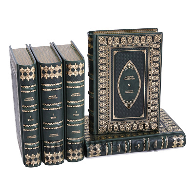 Подарочное издание книги Андрей Платонов. Собрание сочинений в 8 томах в кожаном переплете