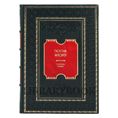 Подарочное издание книги Гюстав Флобер. Госпожа Бовари в кожаном переплете